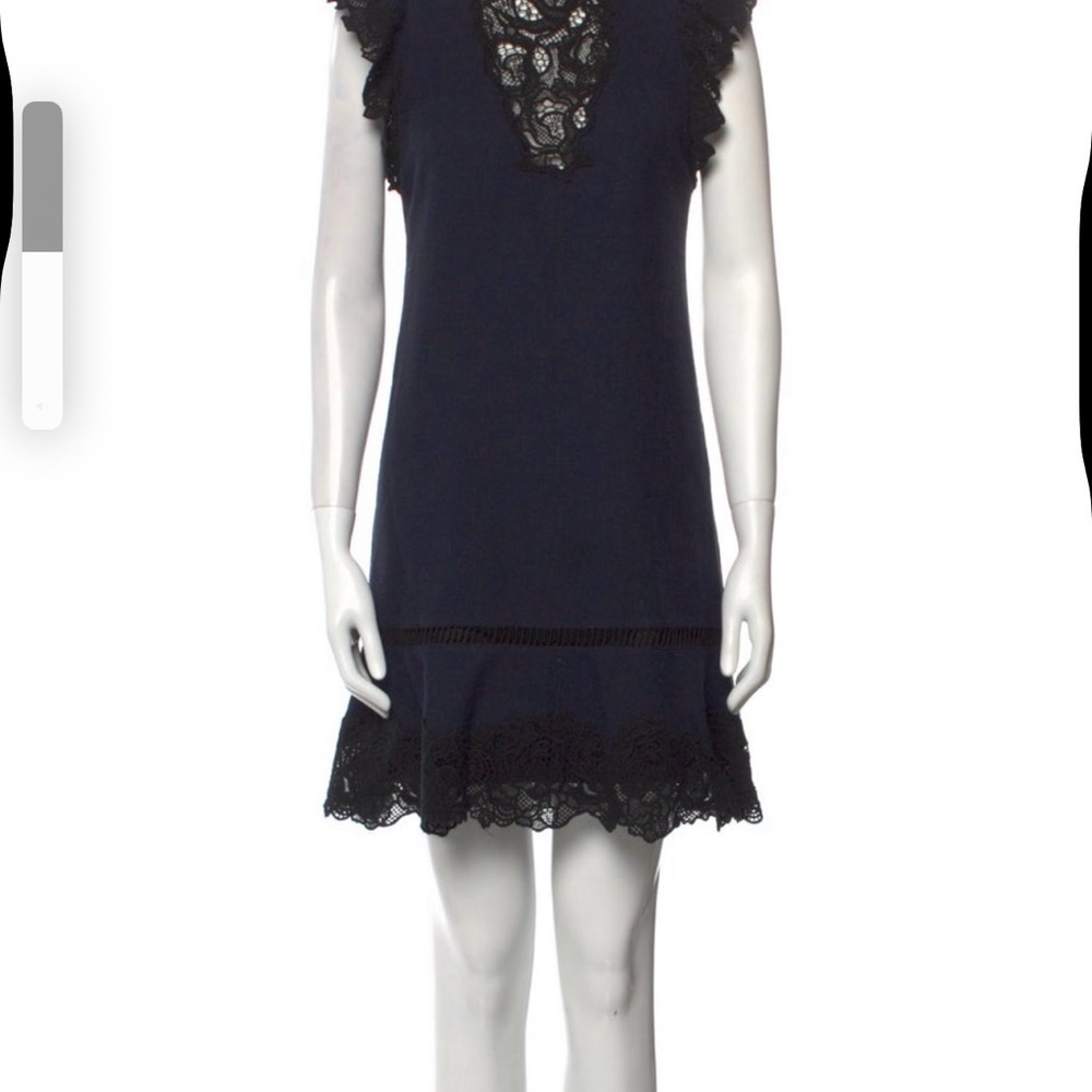 Navy Lace Dress